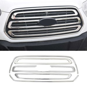 Ford Transit Front Grill + Frame Set - Omac - Gloss Silver - 2015-2019